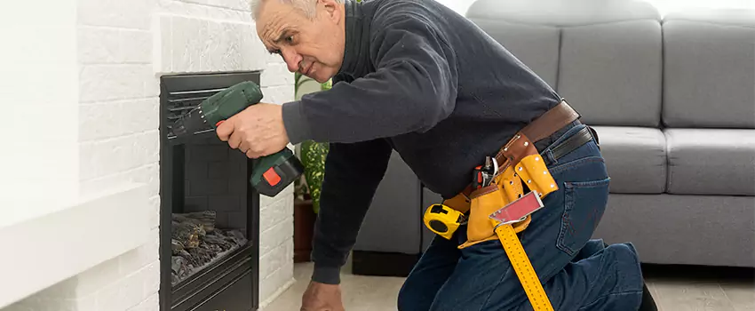 New Indoor Fireplace Installation in Sunnyside, Washington